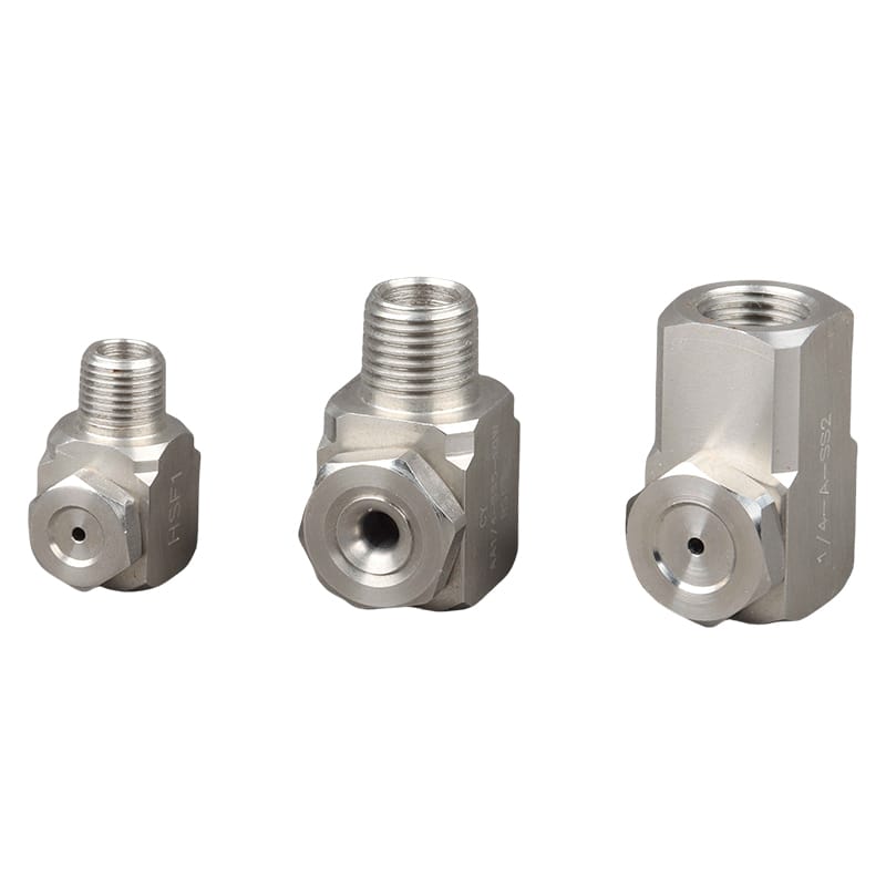 轉(zhuǎn)角空心錐形噴嘴