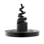 帶法蘭螺旋噴嘴